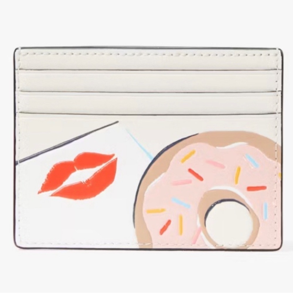 NWT Kate Spade Coffee Break 3 D purse & Card Holder ;set regular $558 ; 2 pieces - Picture 8 of 11